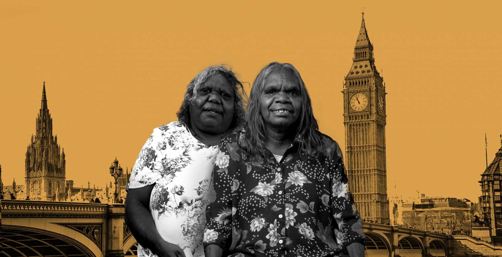 Rene Kulitja and Pantjiti Lewis return from their trip to London!