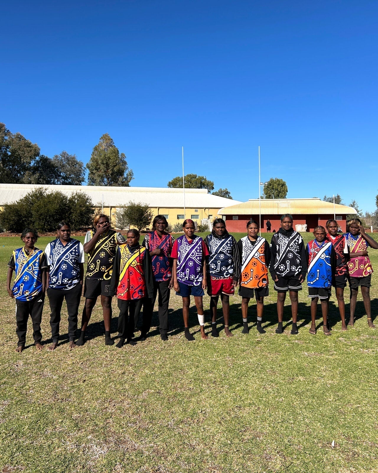 Kungkas Take the Field at Yulara