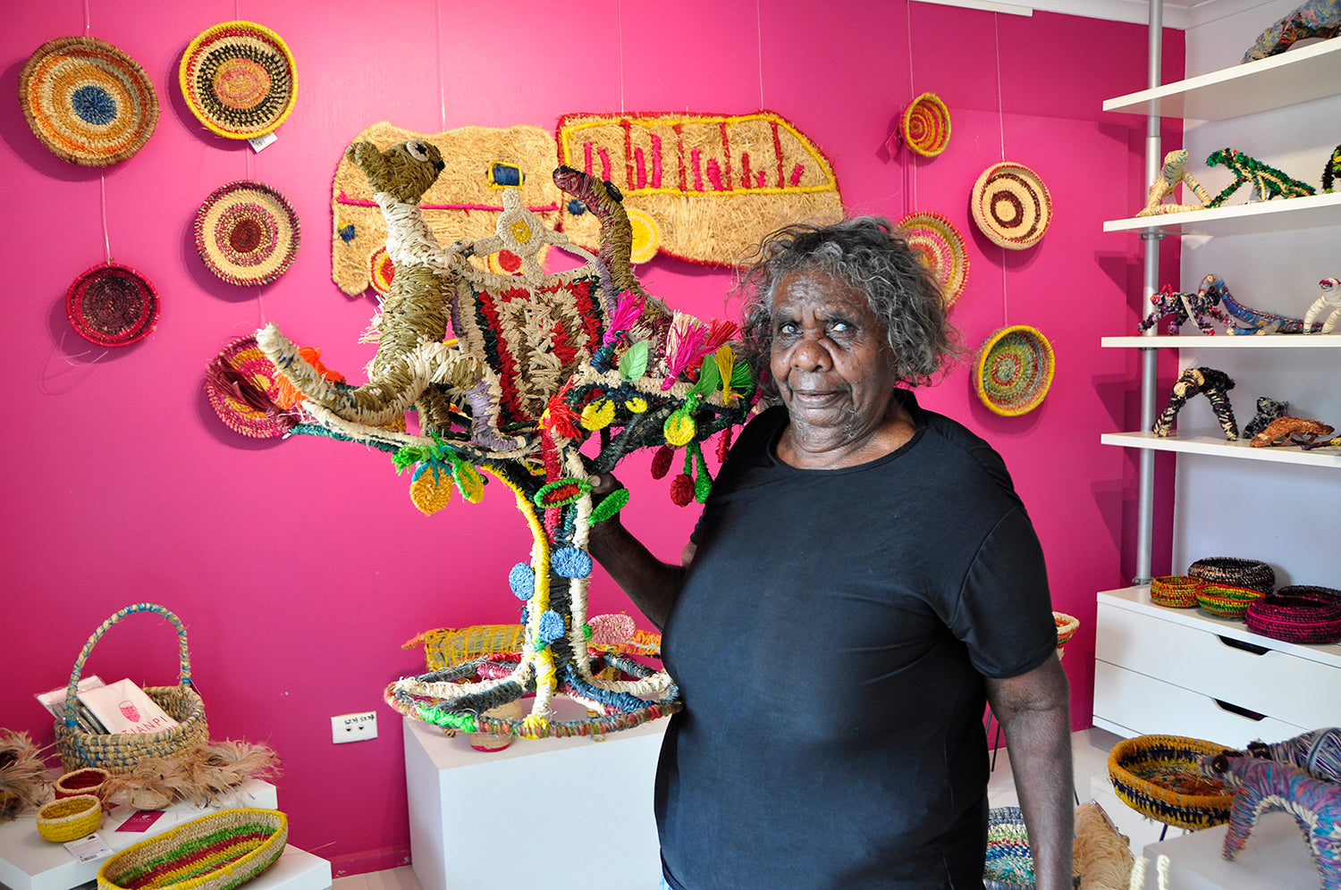 Ninginka Lewis’ Coat of Arms acquired by Australian Parliament House