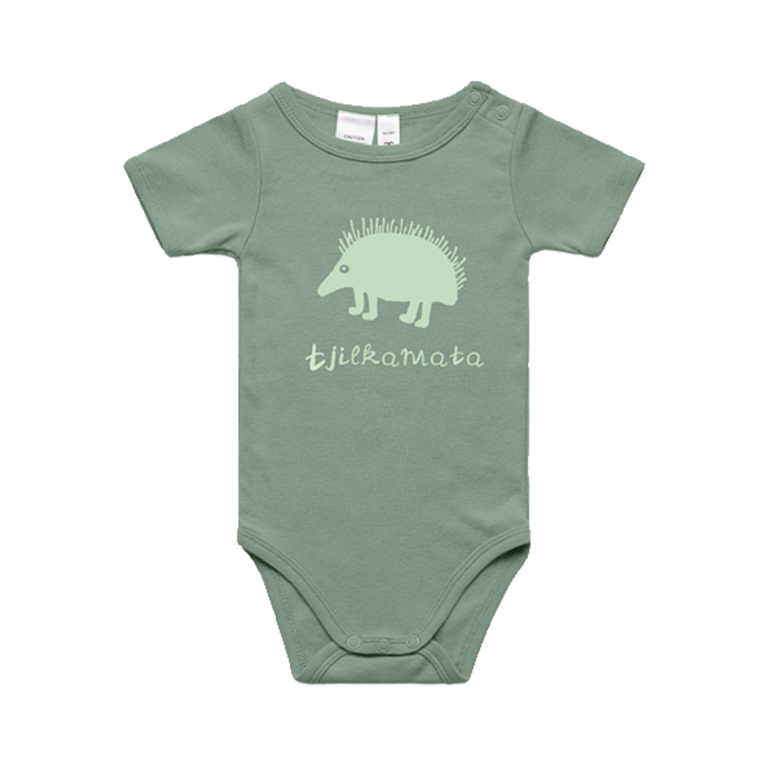 Tjilkamata (Echidna) Baby Onesie