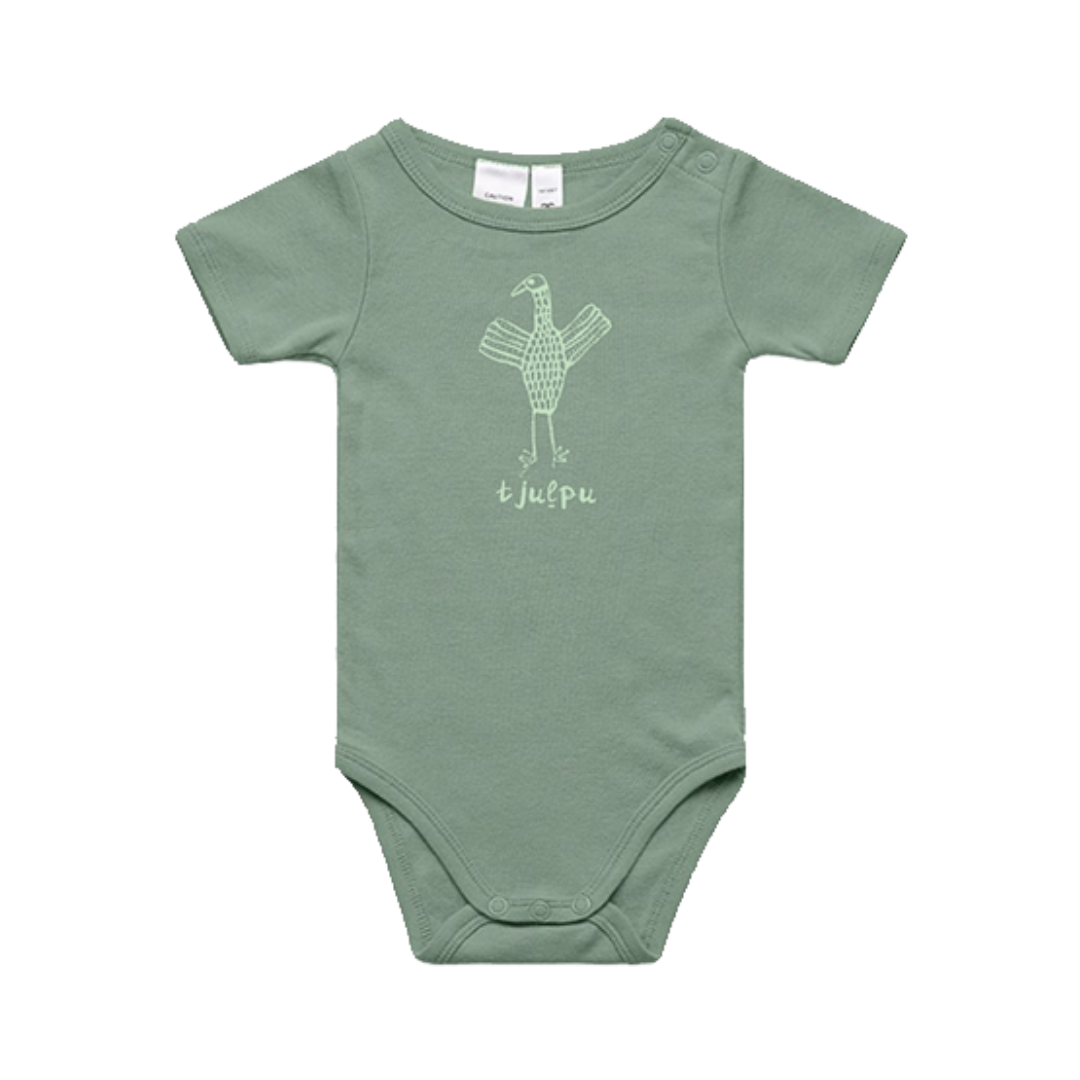 Tjulpu (Bird) Baby Onesie